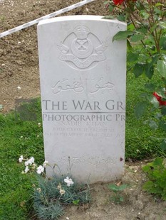 ANCONA WAR CEMETERY - NADIR KHAN, 